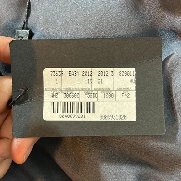 Yves Saint Laurent Black Leather Trousers - Picture 4 of 5